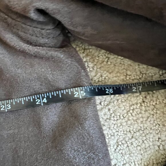 Scully Men’s Brown Leather Suede Double Collar Jacket Sz XL Western Chore EUC - Picture 6 of 11